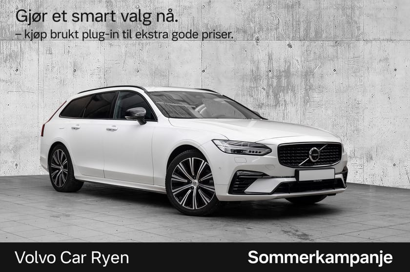 Bilde 1 av Volvo V90 T6 AWD Plug In Hybrid Plus Dark 350Hk. Hengerfeste!