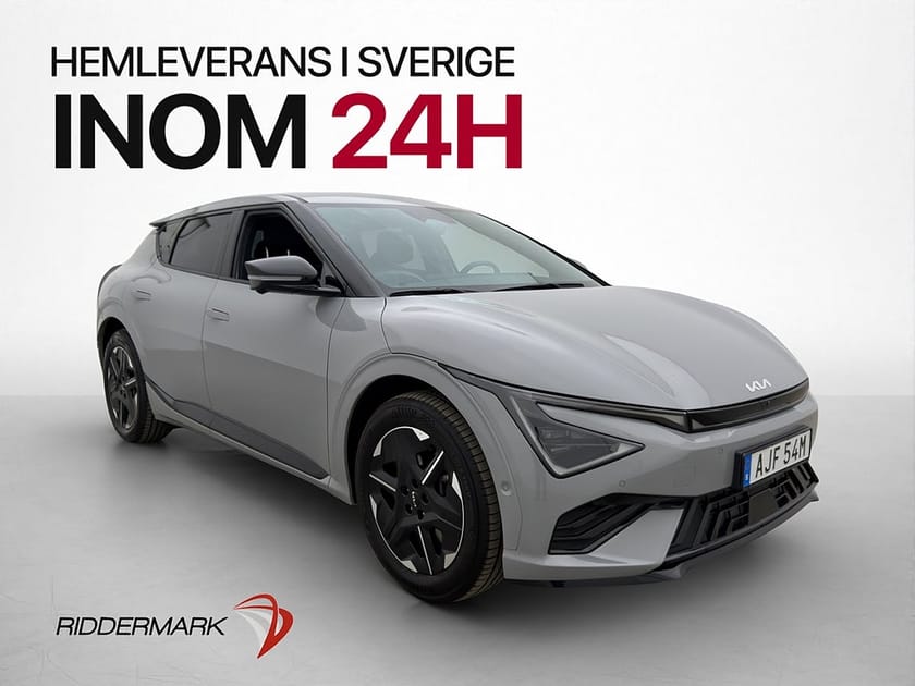 Bild 1 av Kia EV6 AWD Long Range 84 kWh 325hk GT-Line Meridian HUD 360