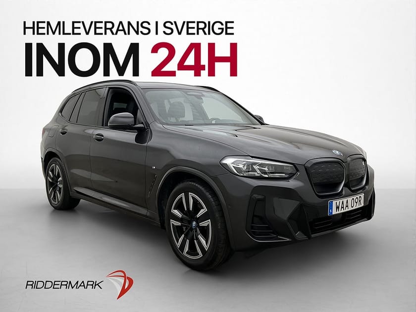 Bild 1 av BMW iX3 286hk Charged Drag Pano Kamera Navi Läder