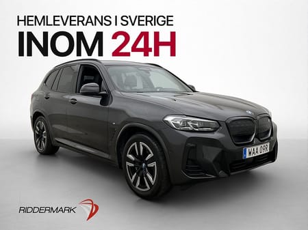 BMW iX3 286hk Charged Drag Pano Kamera Navi Läder