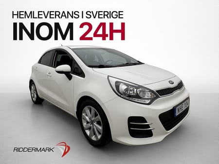 Kia Rio 1.4 CVVT 109hk 2-brukare Rattvärme