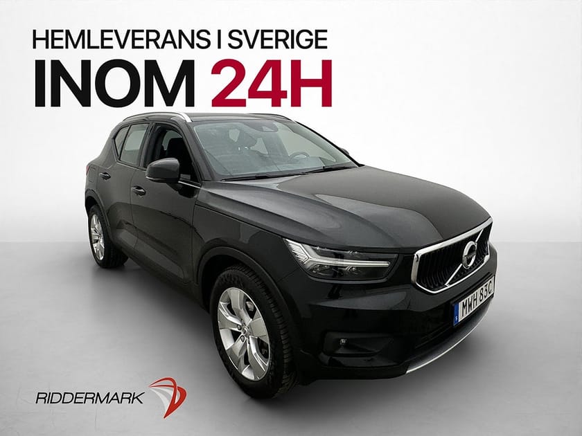 Bild 1 av Volvo XC40 T3 163hk Momentum Adv Kam Navi Värm BLIS H-skinn