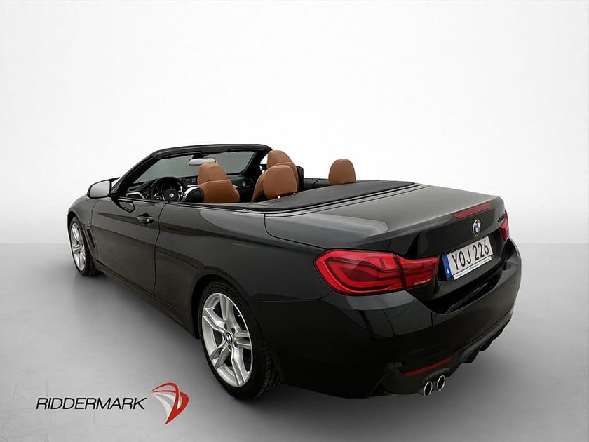 Bild 5 av BMW 430d Cabriolet 430 Convertible 258hk M-Sport HuD H/K Navi Kamera