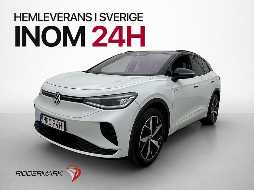 Bild 1 av Volkswagen ID.4 GTX Dragkrok Värmare Kamera Halvskinn MOMS