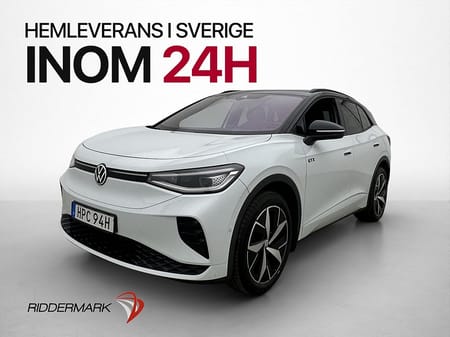 Volkswagen ID.4 GTX Dragkrok Värmare Kamera Halvskinn MOMS