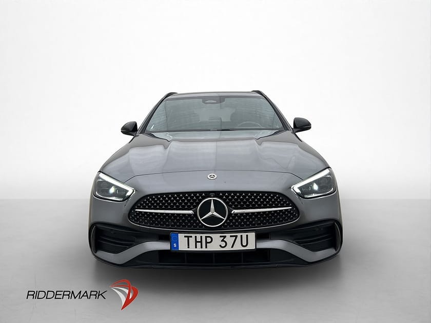 Bild 2 av Mercedes-Benz C 300 T e C300 313hk AMG 360° Nav Läder Värmare Drag
