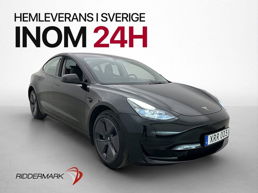 Bild 1 av Tesla Model 3 Standard Range RWD Svensksåld MOMS Panorama