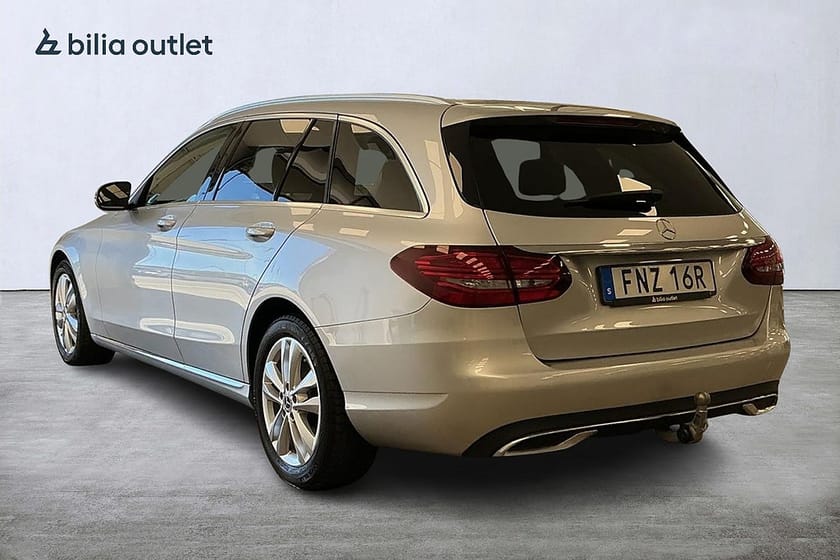 Bild 3 av Mercedes-Benz C 200 T 9G-Tronic Avantgarde Nyservad Drag B-kamera