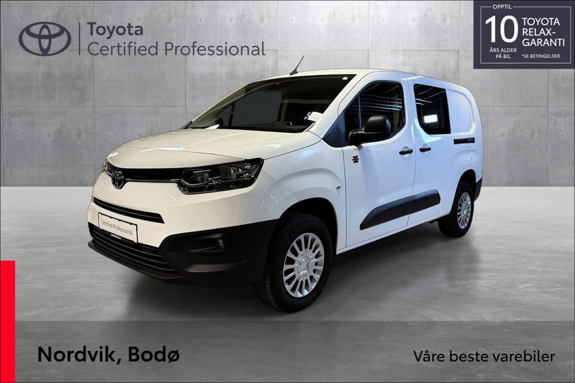 Bilde 1 av Toyota ProAce City L2 Lang 4x4 skyvedø | SmartCargo| Rentekampanje 1,95%