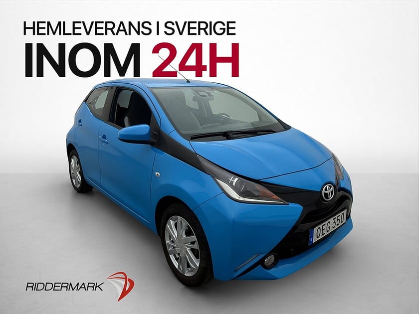 Bild 1 av Toyota Aygo 1.0 VVT-i X-PLAY Touch Backkamera Bluetooth