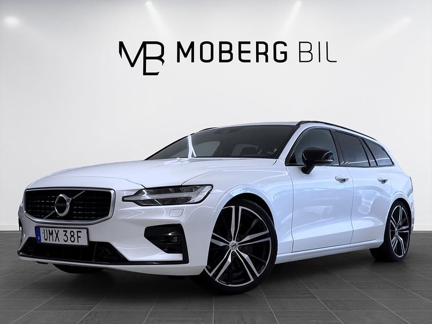 Bild 1 av Volvo V60 T6 AWD 310hk R-Design HUD Pano Värmare B-Kamera