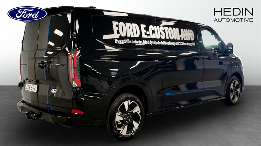 Bild 2 av Ford E-Transit Custom 340 AWD E-CUSTOM V710 26.50 SPORT SKÅP 340L 218 A