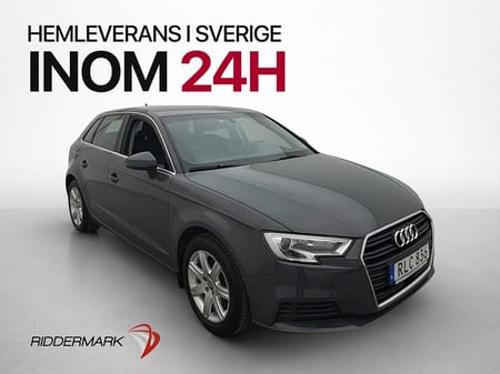 Audi A3 Sportback 1.5 TFSI Proline Farthållare Bluetooth 0,50l/Mil