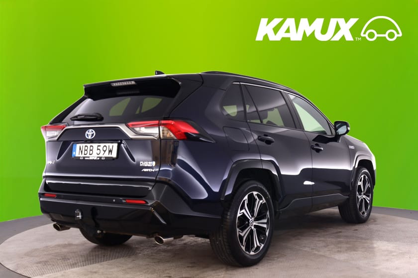 Bild 4 av Toyota RAV4 Plug-in Hybrid 2.5 AWD 306hk Style Premium 360 Drag HuD GPS Läder Elstol