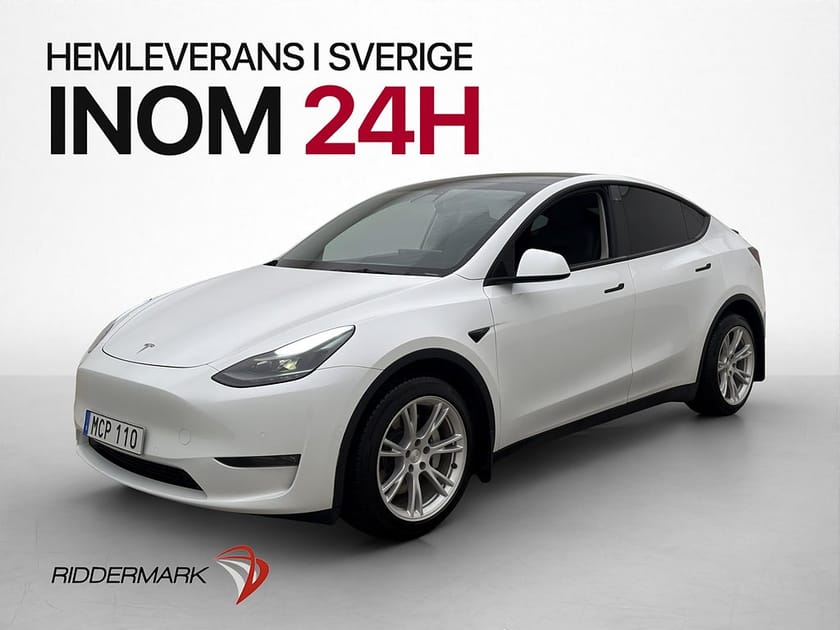 Bild 4 av Tesla Model Y Long Range AWD Autopilot Pano Sv-Såld