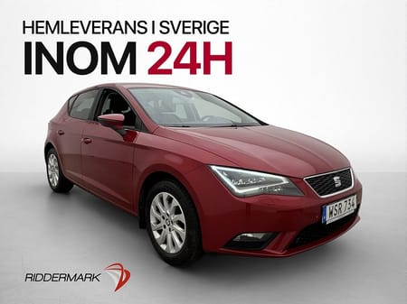 SEAT Leon 1.2 TSI Style Sensorer Navi Farthållare Bluetooth