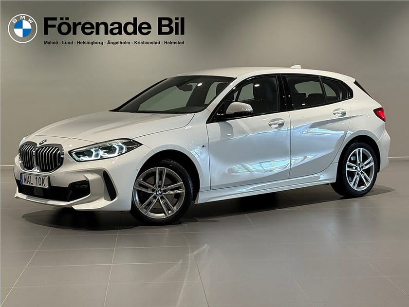 Bild 1 av BMW 118i 118 M Sport Aut Adpt Farth ParkAssist Rattvärme LED 17"