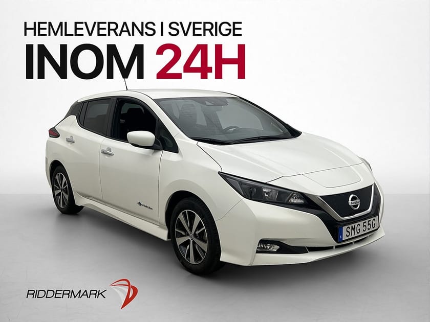 Bild 1 av Nissan Leaf 40 kWh Acenta Kamera Navi Adaptiv-Fart Rattvärme