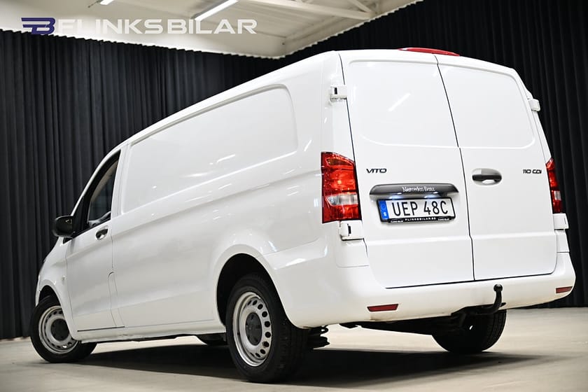 Bild 4 av Mercedes-Benz Vito 110 CDI 2.8t 102HK Extralång|Nedlackad|Inredd|Drag|Värmare