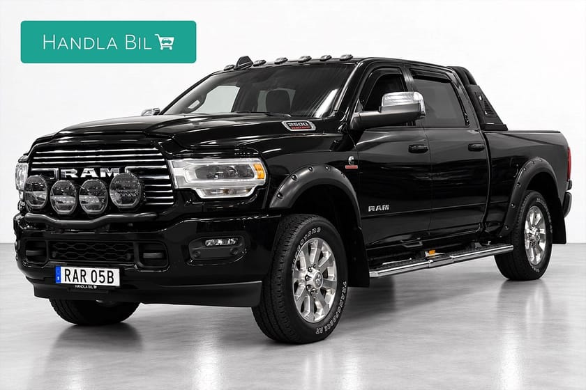 Bild 1 av RAM 2500 Dubbelhytt 6.7 Cummins 4x4 H/K D-värm Skinn Moms Drag
