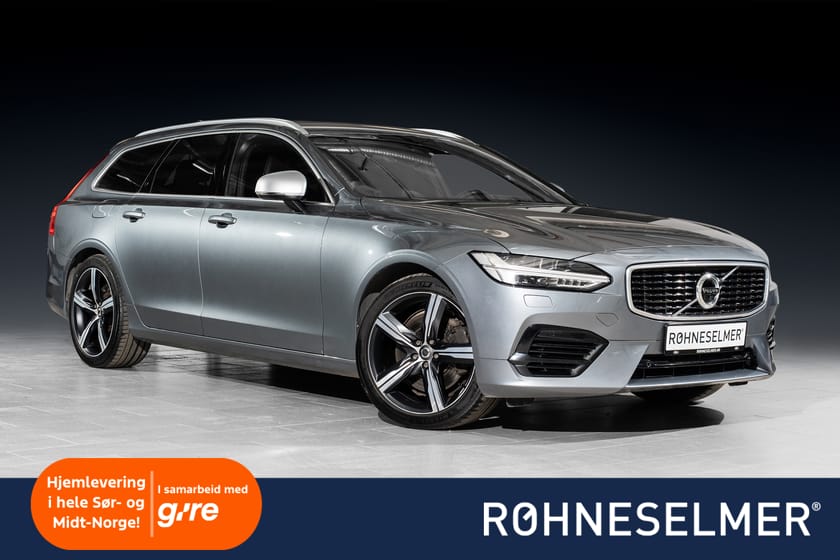 Bilde 1 av Volvo V90 R-designT8 407hk NY SERVICE|Garanti|ACC|Krok|AWD|LED++