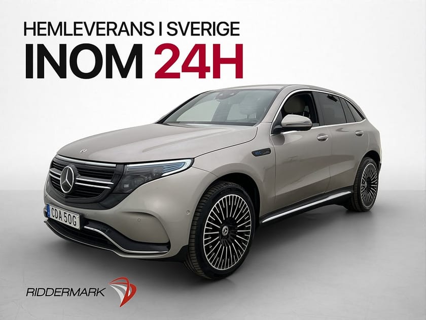 Bild 3 av Mercedes-Benz EQC 400 4MATIC 4M AMG Taklucka HUD 360° Massage Drag
