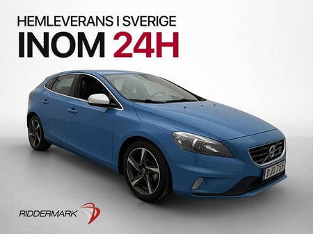 Volvo V40 D2 120hk R-Design VOC Värmare Kamera Skinn Drag