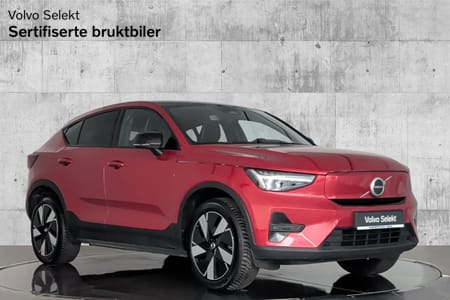 Volvo C40 Recharge Twin 408 Hk - AWD - HENGERFESTE - Google - Ryggekam. - 19"