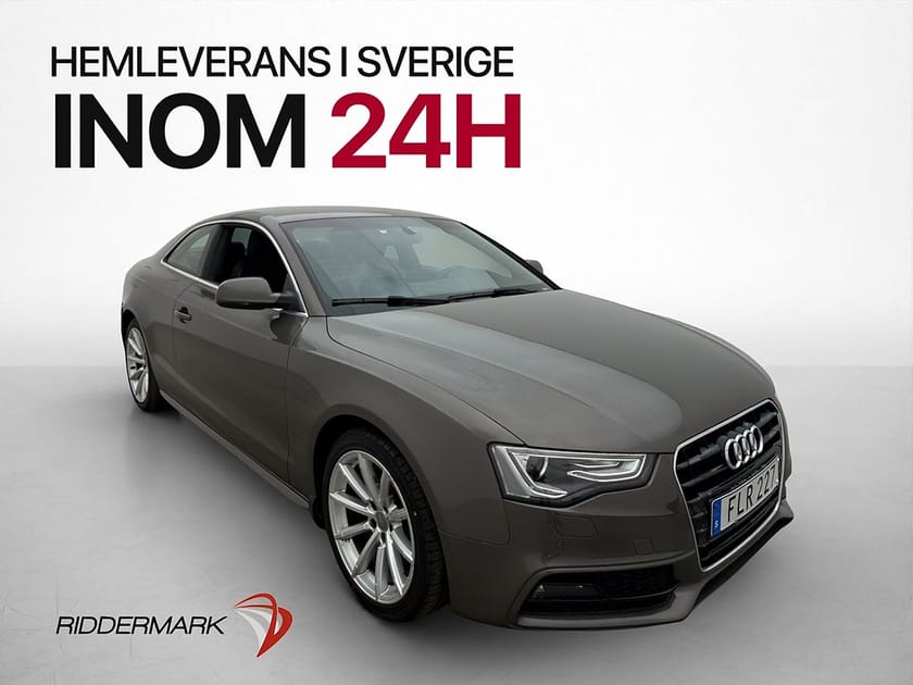 Bild 1 av Audi A5 Coupé TDI 190hk Proline Värmare B&O Navi Sensorer