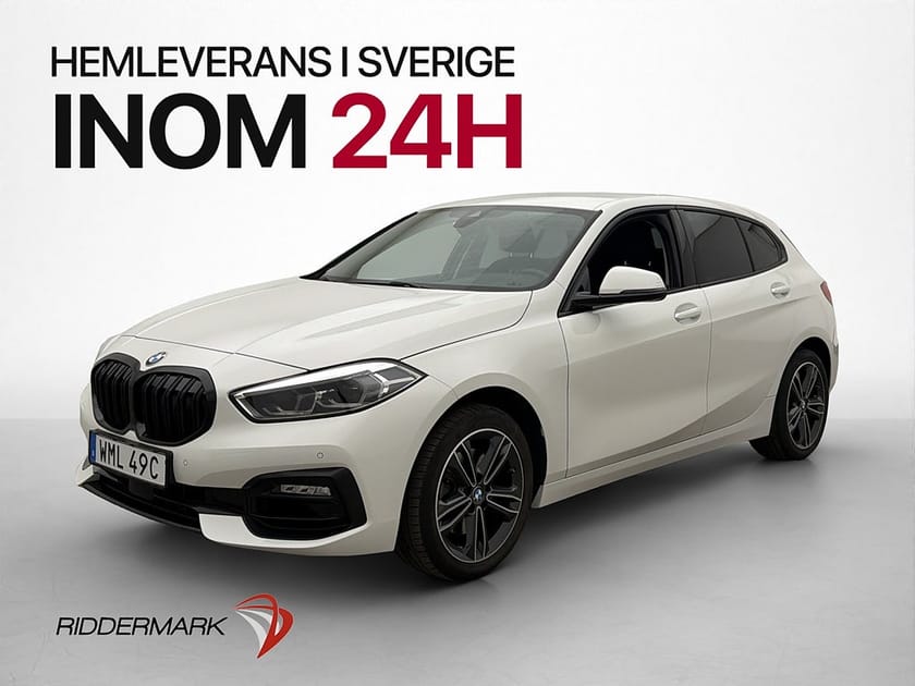 Bild 3 av BMW 118i 140hk Sport line Sensorer Rattvärme MOMS