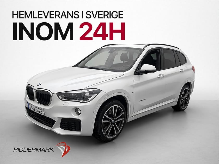 Bild 3 av BMW X1 xDrive20d 190k M-Sport Panorama HiFi Navi Drag Skinn