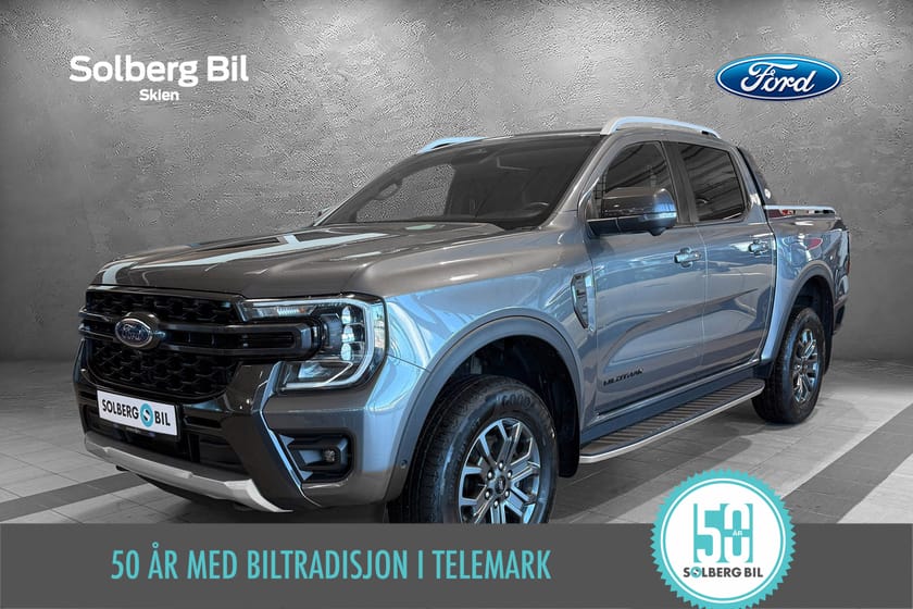 Bilde 1 av Ford Ranger Dobbelcab Webasto, el. plandeksel, Førerass. pakke