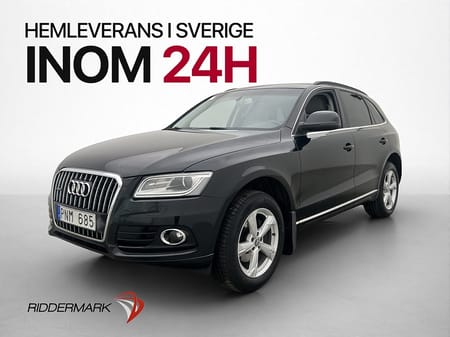 Audi Q5 2.0 TDI Q Design Pano Värmare Skinn P-Sensorer Drag