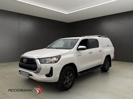 Toyota Hilux Dubbelhytt Hero 2.4 AWD M/K-Värm Drag B-Kam Diff Kåpa Moms