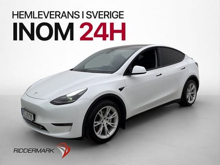 Tesla Model Y Long Range AWD Värmepump Drag Autopilot MOMS