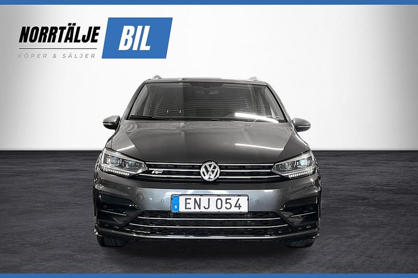 Bild 4 av Volkswagen Touran R-LINE 7-SITS 1.4 150 HK DRAG M&K CARPLAY RESERVERAD