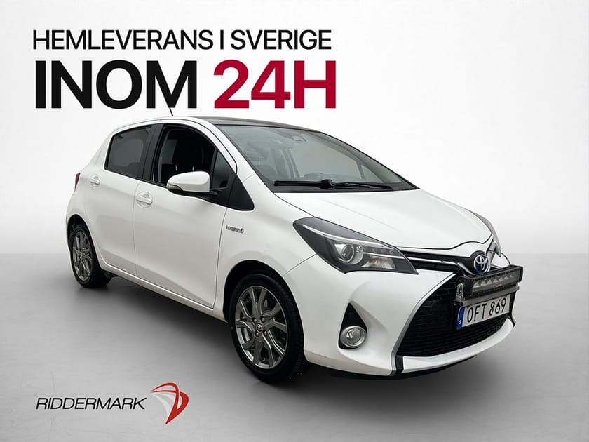 Bild 1 av Toyota Yaris Hybrid Style Pano M&K-Värmare LED-Ramp Kamera