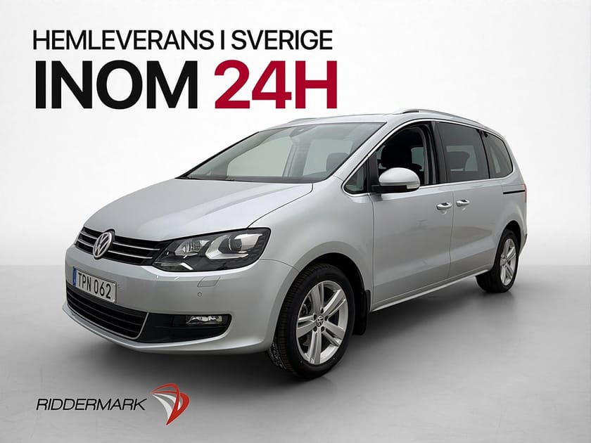 Bild 1 av Volkswagen Sharan 7-seater TSI 150hk 7-Sits Pano Värmare Drag Kamera