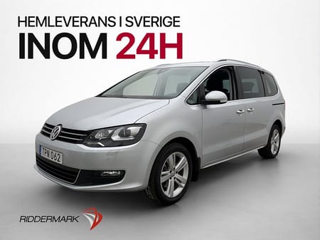 Volkswagen Sharan 7-seater TSI 150hk 7-Sits Pano Värmare Drag Kamera