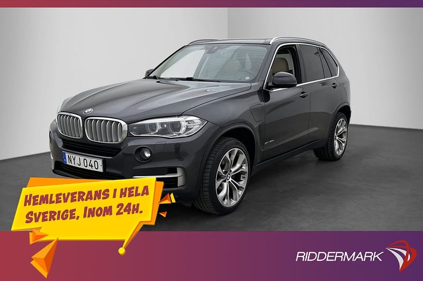 Bild 3 av BMW X5 xDrive40e 313hk Pano H/K Kamera Skinn Navi Drag