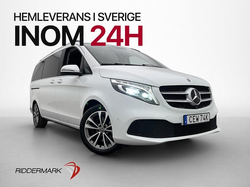 Bild 3 av Mercedes-Benz V 300d 3.1t 300 Avantgarde Värm Drag El-Dörr Skinn MOMS