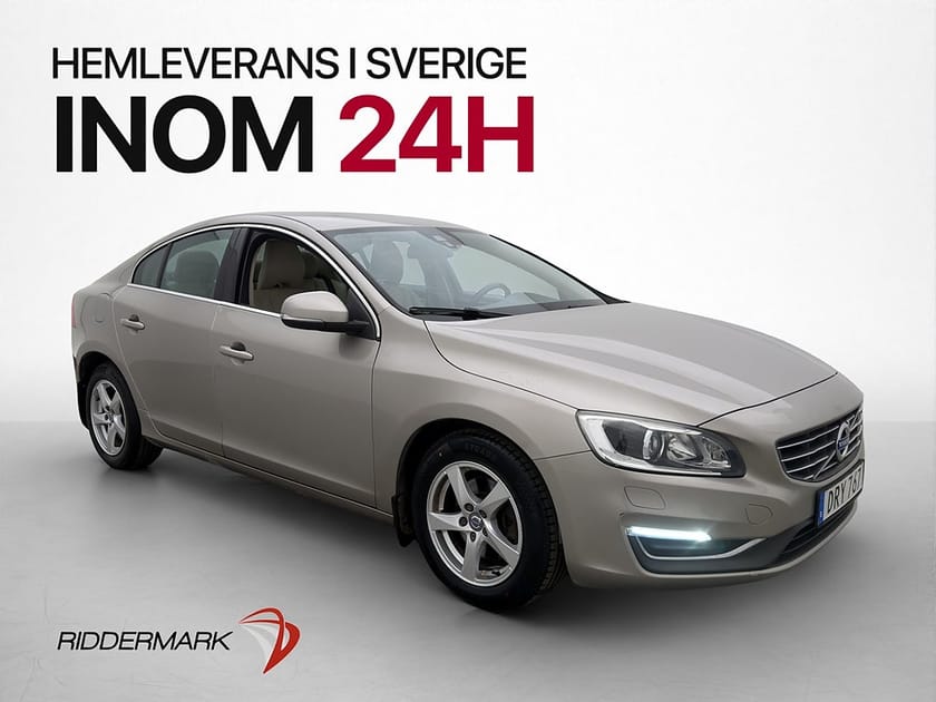 Bild 1 av Volvo S60 D4 181hk Momentum Värmare Skinn Rattvärme