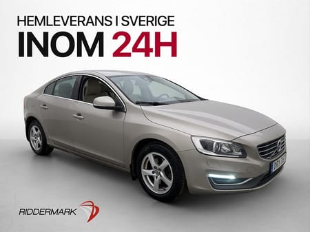 Volvo S60 D4 181hk Momentum Värmare Skinn Rattvärme