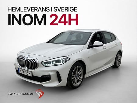 BMW 118i 136hk M-Sport Cockpit Rattvärme CarPlay Navi MOMS