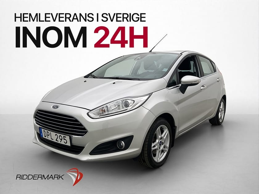 Bild 3 av Ford Fiesta 1.0 80hk Titanium 2-Brukare Bluetooth 0.46 l/mil
