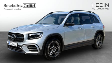 Mercedes-Benz GLB 200 AMG Line 7-Sits Night Package Värmare Drag