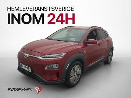 Hyundai Kona Electric 64 kWh Premium Krell HUD Kamera Skinn