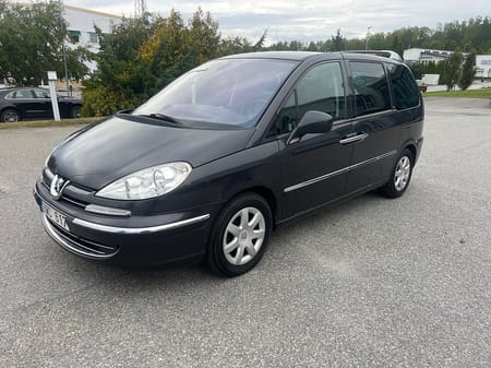 Peugeot 807 2.0 HDi FAP 7-sits 1 äg Kamrem bytt Skinn Drag D-Värm