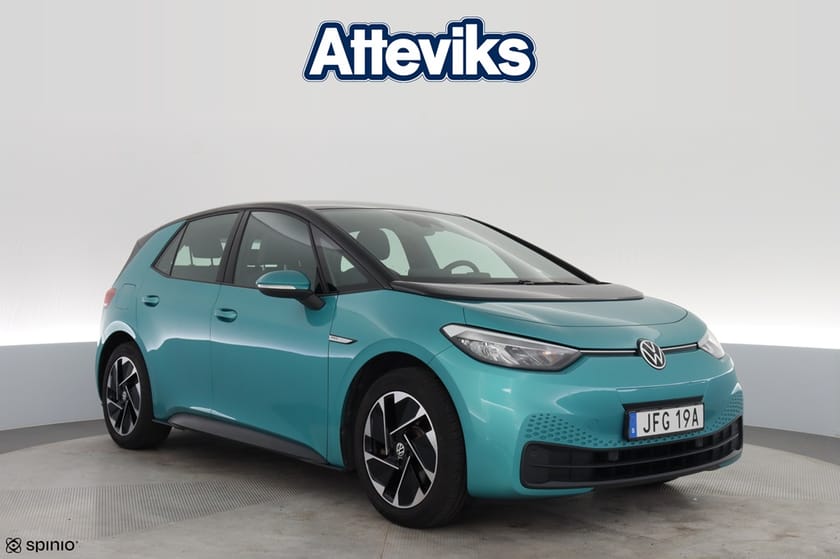 Bild 1 av Volkswagen ID.3 Pro Performance 204hk Nav Sens App