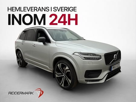 Volvo XC90 7 Sits B5 AWD R-Design Pano B&W HUD Luft Drag
